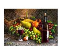 Castorland C-104604-2 Fruit and Wine-Puzzle 1000 pièces Multicolore