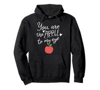 Fruit Apple Eye Love Romantic Lovely Gift Idea Apple of Eye Sweat à Capuche