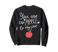 Fruit Apple Eye Love Romantic Lovely Gift Idea Apple of Eye Sweatshirt