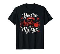 Fruit Apple Eye Love Romantic Lovely Gift Idea Apple of Eye T-Shirt Graphique avec Valeur