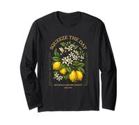 Fruit botanique d'été Squeeze The Day Vintage Lemon Bee Manche Longue