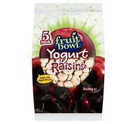 Fruit Bowl Fruit Flakes Raisins with a Yogurt Coating (5x30g)