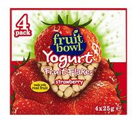 Fruit Bowl Fruit Flakes Strawberry with a Yogurt Coating (4x25g)