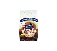 Fruit Bowl fruits Flocons Raisins Yogourt avec revêtement (10x30g) - Paquet de 6