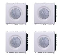 Fruit Capteur de Mouvement Infrarouge PIR Compatible Plan Couleur Blanc EV1801 Kit 4 pièces