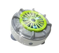 Fruit Cleaner Bowl - ABS 11.5x11.5x7.5cm | Portable Electric Food Purifier | Automatic Washing And Draining Machine For Fruits, Vegetables, Meat, Seafood, Salad, Berry, And Meal Prep At Home