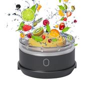 Fruit Cleaner Device,Portable Waterproof ProducePurifier | With Its Integrating Handle, This Vegetable Cleaner Device Provides Seamless Mobility And Space-saving Storage, Adding A Touch Of Elegance T
