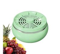 Fruit Cleaner - Machine Portable, Food Purifier 4 Modes, Multifunctional Cleaning Device, Home Kitchen Cooking, Grain Meat Seafood, Vegetable Washer Tool White