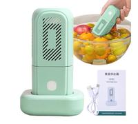 Fruit Cleaner, Vegetable Washer, Produce Purifier, Advanced Purification Compact Roll Technology Large Capacity White Ideal for Kitchen Use & Travel Meal Prep3.27x5.63 inches