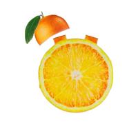 Fruit Costume - Realistic Funny Halloween Design, Kids Orange Outfit with Hat Set, Playful Dress Up | Halloween Costume for Boys, Girls, Women, Men, Holiday Events, Carnival, Party, Masquerade