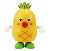 Fruit Dansant - 13.5×8×16cm Fruit Peluche | FruitChantant Jouet Électrique avec 12 Musiques - ABS | Son Mouvement Oscillante | Rechargeable Chargeur Tournevis | Cadeau Bébé Enfant 1-3