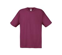 Fruit Of The Loom Herren Screen Stars Original T-Shirt BC340 (L) (Burgunder)