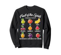 Fruit de l'esprit Foi chrétienne pour Jésus Dieu Amant Sweatshirt