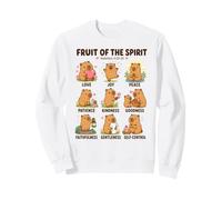 Fruit De l'esprit Mignon Capybara Galates Chrétien Sweatshirt