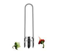 Fruit Deseeder Corer - Pineapple Core Tool Set, Gadget Vegetable Remover | Perfect For Cafe Restaurant Kitchen Dining Room Pepper Zucchini Eggplant Tomato Slicing Coring Prep, 11.02x1.97x1.97 Inches