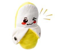 Fruit électrique rempli - Banane douce et ludique, accessoire sonore animé, divertissement sensoriel | Cadeau stimulant pour le développement des , compagnon d'activités musicales cre