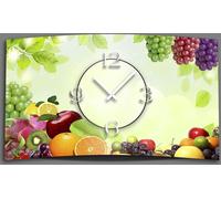 Fruit Horloge murale design moderne horloges murales silencieuses sans tic-tac dixtime 3D-0114