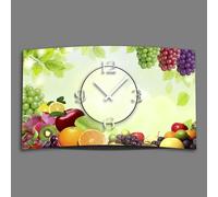 Fruit Horloge murale design moderne horloges murales silencieuses sans tic-tac dixtime 3DS-0114