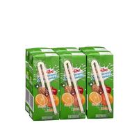Fruit + lait saveur Caraïbes Hacendado, sans sucres ajoutés - lot de 6 - 6 mini briques de 200 ml
