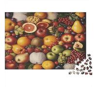 Fruit Le Paradis Puzzle 1000 Pièces Adulte avec Emboîtement Parfait, Puzzle Complexe Puzzle De Développement Cognitif pour Une Activité Intergénérationnelle, Passion Naturel Et Faune 38x26cm/1000pcs