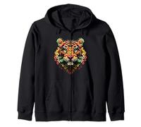 Fruit Loops Bengal Tiger Fun - Coloré Sweat à Capuche