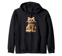 Fruit Loops Chat Fun - Coloré et mignon Sweat à Capuche