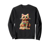 Fruit Loops Chat Fun - Coloré et mignon Sweatshirt