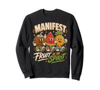 Fruit manifeste de l'esprit : des Fruits tropicaux Heureux Sweatshirt