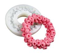 Fruit Molds - DIY Non Stick Food Grade Silicone Raspberry Molds for Reusable Candy, Chocolate Cheese Jelly Mousse, Dessert Pastry Soap Craft Supplies Birthday Baking Accessories