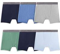Fruit of the Loom Boxer Stretch 360 (Quick Dry & Moisture Wicking) Boxeur ajusté, Coolsoft, Lot de 6, Les Couleurs Peuvent Varier, L Homme