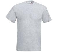 Fruit of the Loom - 61-044 - T-Shirt - Homme - Gris (Heather Grey) - Medium