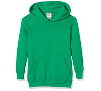 Fruit of the Loom 62-043-0 Sweat Shirt à Capuche Mixte Enfant - Vert (Kelly Green ) - 7-8 Ans