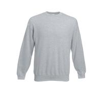 Fruit of the Loom 62-202-0 Pull-Over, Heather Grey, S Homme
