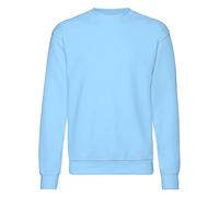 Fruit of the Loom 62-202-0 Sweat-Shirt Homme, Bleu Ciel, XL