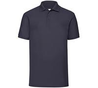Fruit of the Loom 65/35 Pique Polo - Polo - Homme, Bleu (Bleu marine intense), Xxx-large (taille Fabricant: Xxx-large)