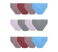 Fruit of the Loom Beyondsoft pour Femme, sous-vêtement, Bikini - Mélange de Coton - Lot de 12 - Les Couleurs Peuvent Varier, 9