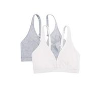 Fruit of the Loom Brassière en Coton sans Armatures pour Femme, Disponible en Plusieurs Paquets, 100D