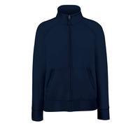 Fruit of the Loom Cintré Femmes Gris Uni Blanc ou Noir Complet Zip Sweat Veste