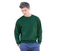 Fruit of the Loom - Classique - Sweat-Shirt - Homme - Vert - Vert bouteille - Taille: M