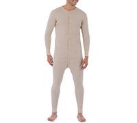 Fruit of the Loom Combinaison thermique bas de pyjama de qualité supérieure Oatmeal L Homme