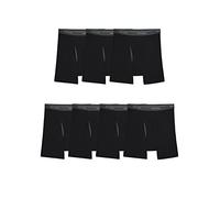 Fruit of the Loom Coolzone Boxer Briefs (Assorted Colors), Lot de 7 - Noir, Homme