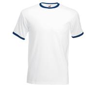 Fruit of the Loom coton bringer t - col contrasté / t-shirt
