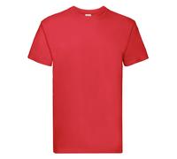 Fruit Of The Loom Cotton T-Shirt À Manches Courtes Super Premium S-5XL