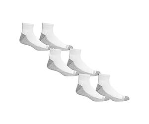 Fruit of the Loom Cushioned Moisture Wicking Durable Cotton Work Gear Crew Socks Chaussettes décontractées Homme (lot de 6)