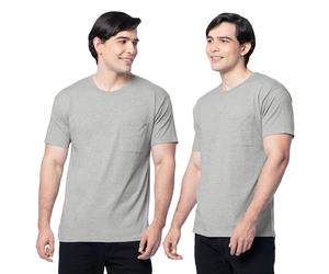 Fruit of The Loom Eversoft Cotton T Shirts, Breathable & Moisture Wicking with Odor Control, Sizes S-4x T-Shirt Homme (Lot de 2)