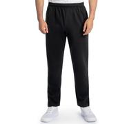 Fruit of the Loom Pantalon de survêtement en Polaire Eversoft, Noir, Taille L Homme