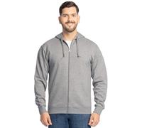 Fruit of The Loom Eversoft Fleece Hoodies, Pullover & Full Zip, Moisture Wicking & Breathable, Sizes S-4x Sweatshirt à Capuche, Fermeture éclair complète-Gris chiné, XL Homme