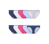 Fruit of The Loom Eversoft Hipster Underwear, Tag Free & Breathable, Available in Plus Size sous-vêtements Hispter, Coton - Taille Basse - Lot de 10 - Les Couleurs Peuvent Varier, 8 Femmes