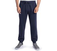 Fruit of the Loom Eversoft Pantalon de Jogging en Polaire pour Homme avec Poches, Coupe décontractée, évacuant l'humidité, Respirant, Pantalon de survêtement fuselé, Coton mélangé, Bleu Marine, XXL