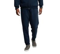 Fruit of the Loom Eversoft Pantalon de survêtement et Jogging en Polaire, Coton mélangé, Bleu Marine, M Homme